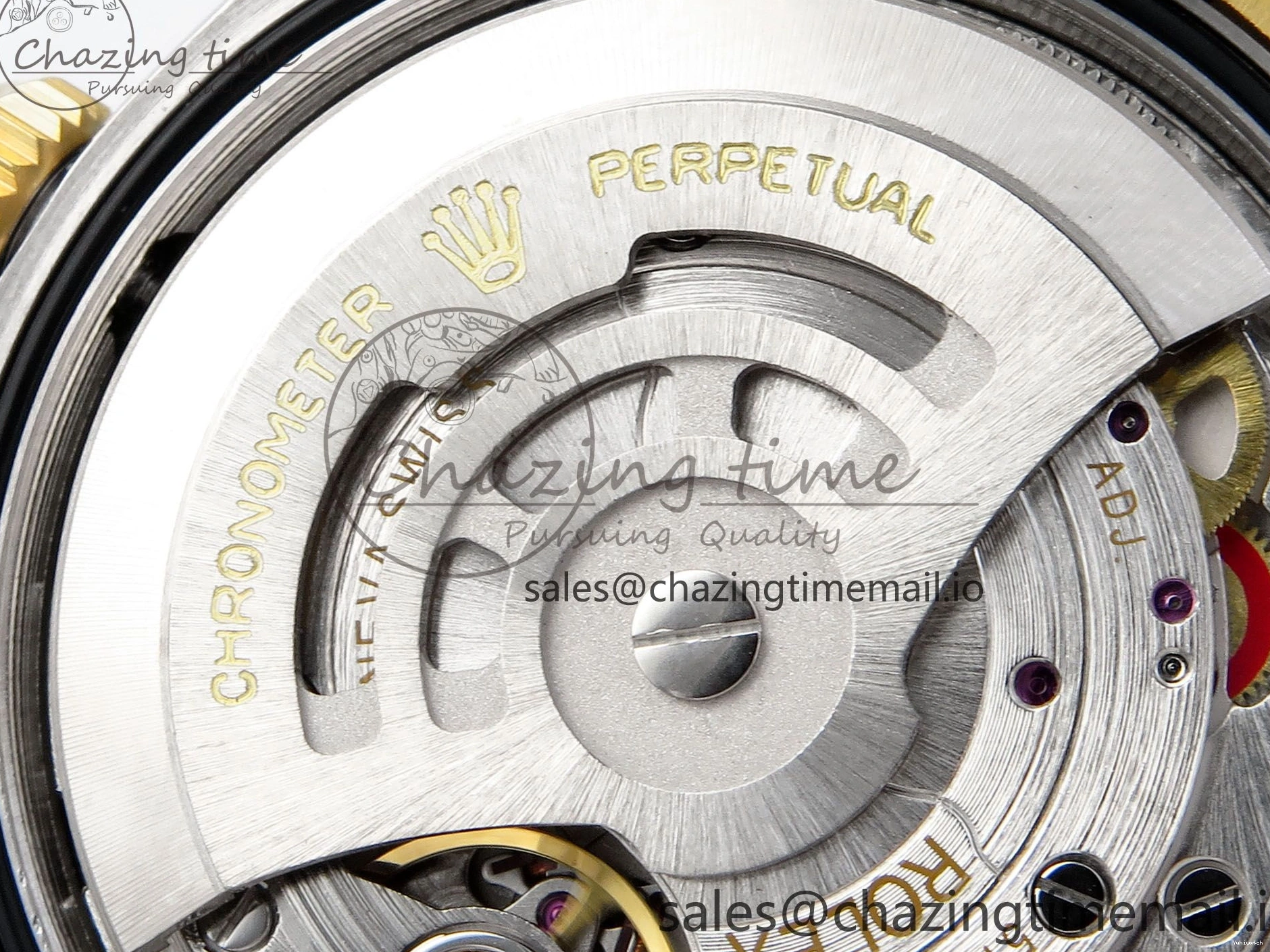 SS Dial YG EWEF Leaf Edition A3235 on Jubilee 126233 36 DateJust Best YG Bracelet 0501
